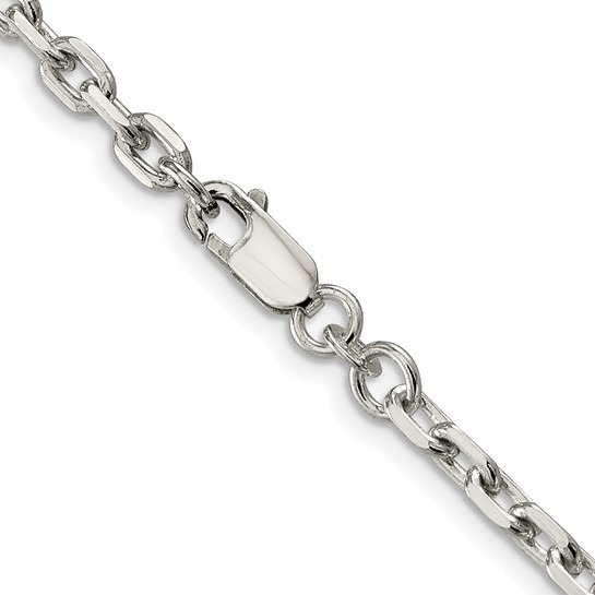 Rox By Martin Binder 3.95mm 24 Inch Beveled Oval Cable Chain