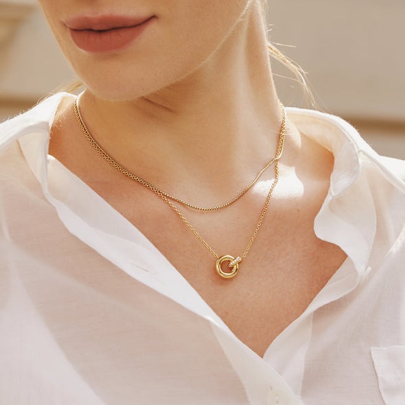 Ania Haie Vogue Maven Linked Necklace
