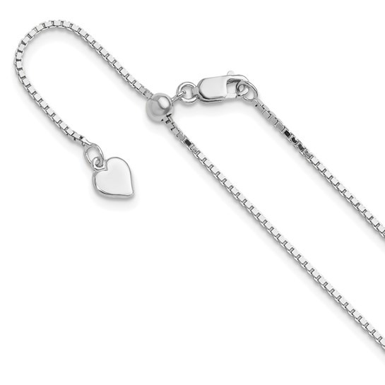 Rox by Martin Binder Sterling Adjustable Box Chain