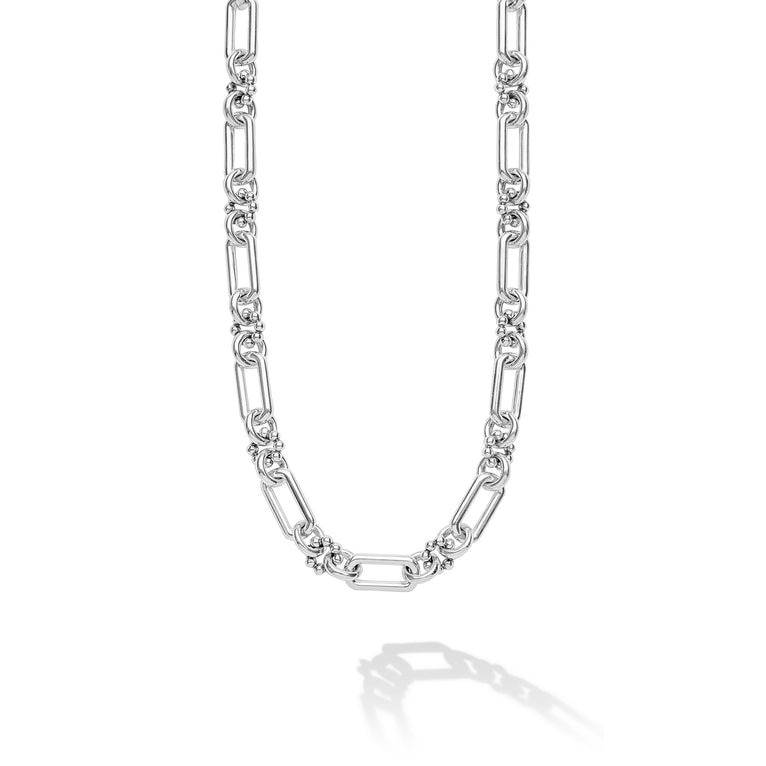 LAGOS Signature Caviar Petite Link Necklace
