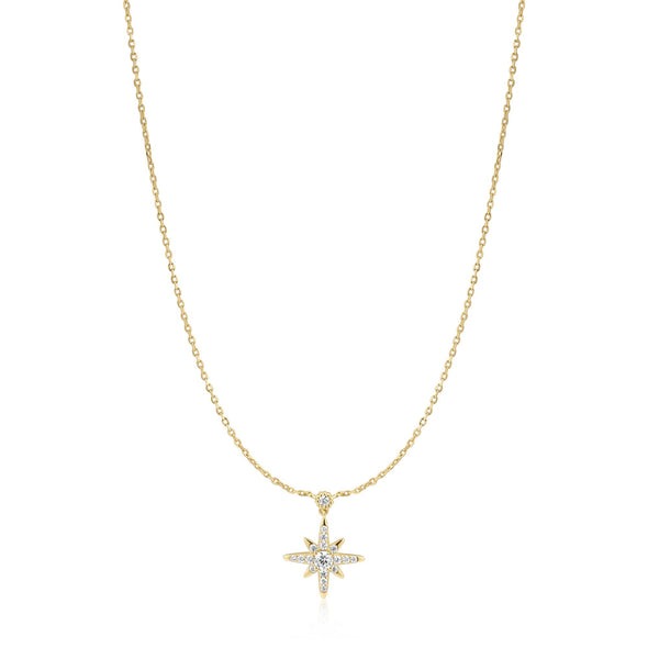 Ania Haie Sparkling Nova Star Necklace