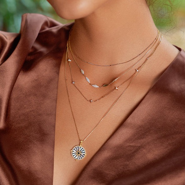 Ania Haie Stars Station Necklace