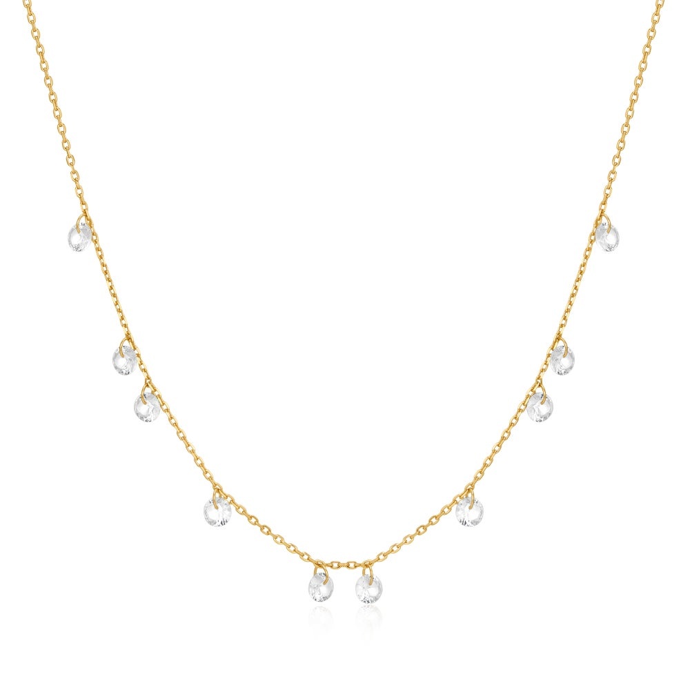 Ania Haie Droplet Station Necklace