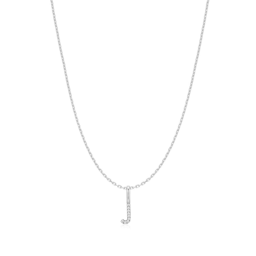 Ania Haie Letter J Initial Necklace