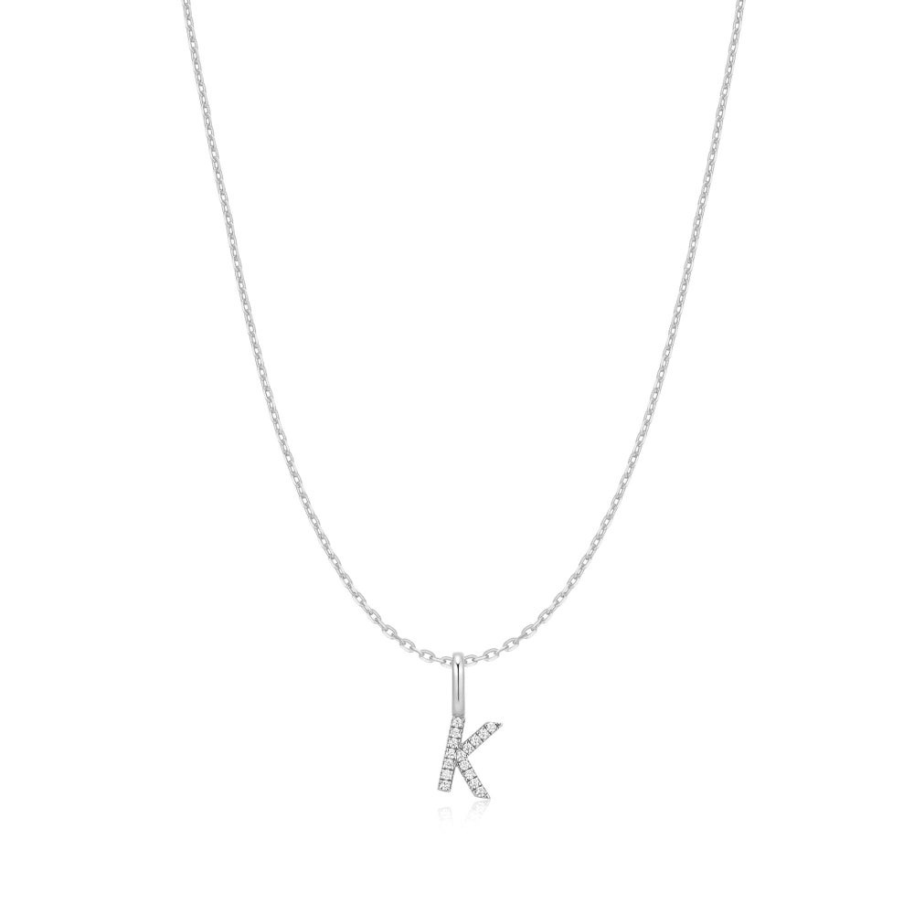 Ania Haie Letter K Initial Necklace