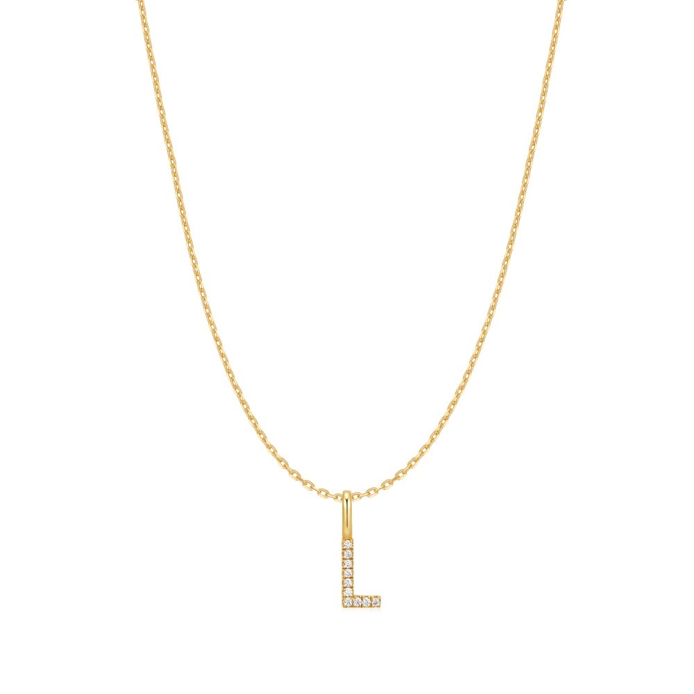 Ania Haie Letter L Initial Necklace