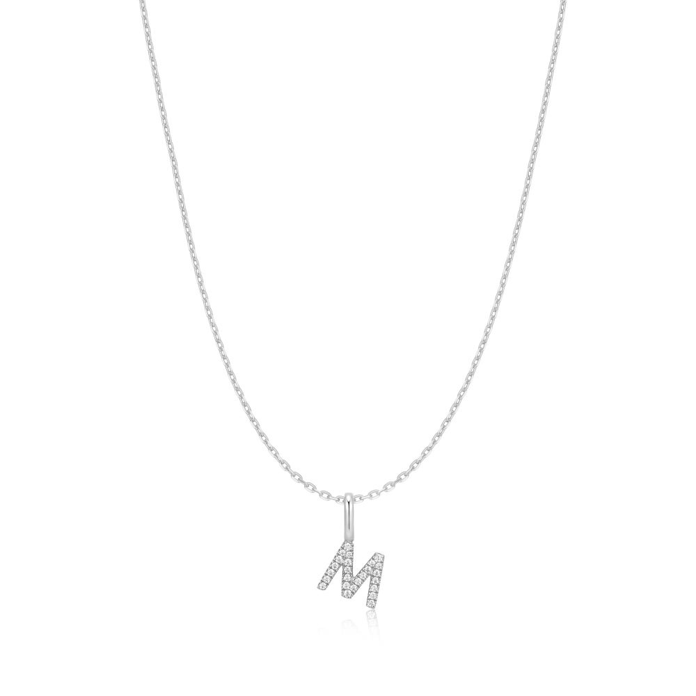 Ania Haie Letter M Initial Necklace
