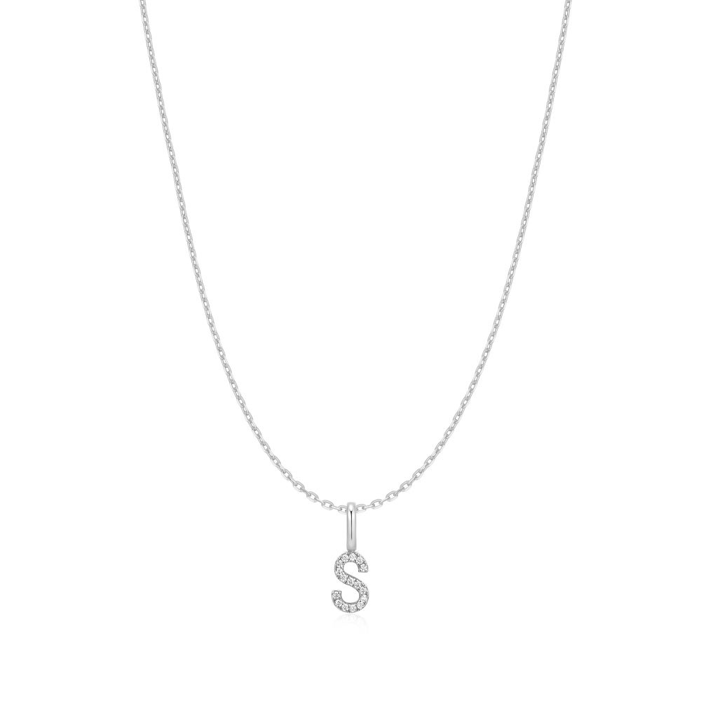 Ania Haie Letter S Initial Necklace