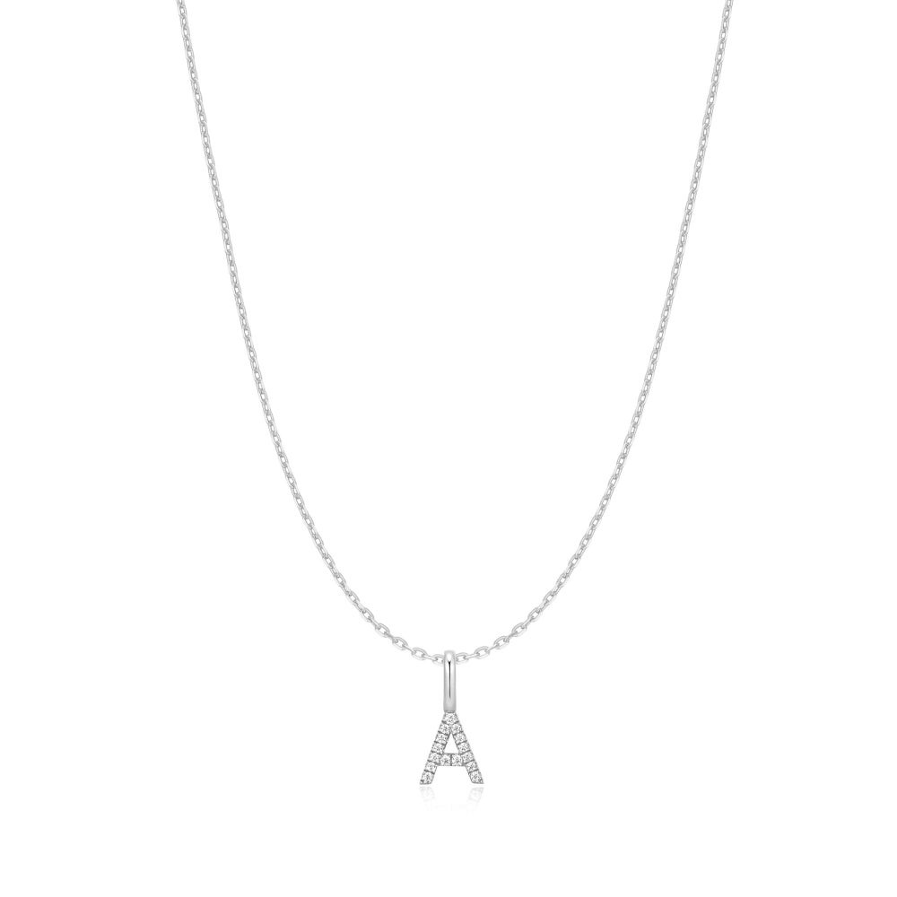 Ania Haie Letter A Initial Necklace
