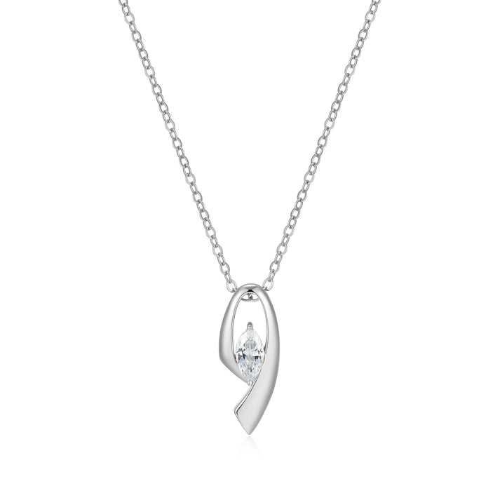 Elle Marquise Ribbon Necklace
