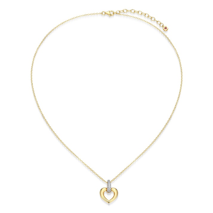 Elle Amour Intertwined Heart Necklace