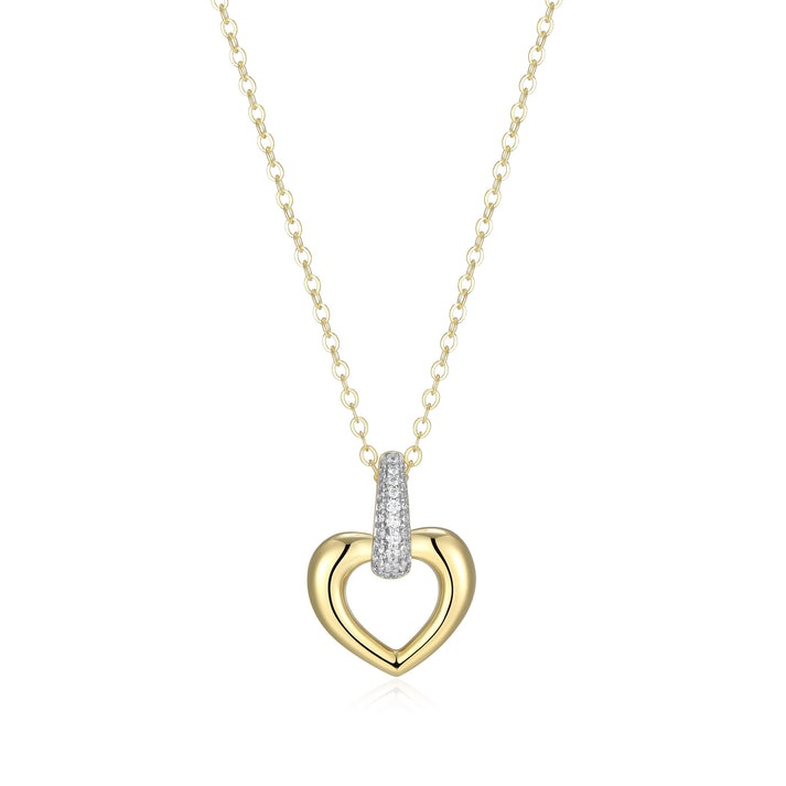 Elle Amour Intertwined Heart Necklace