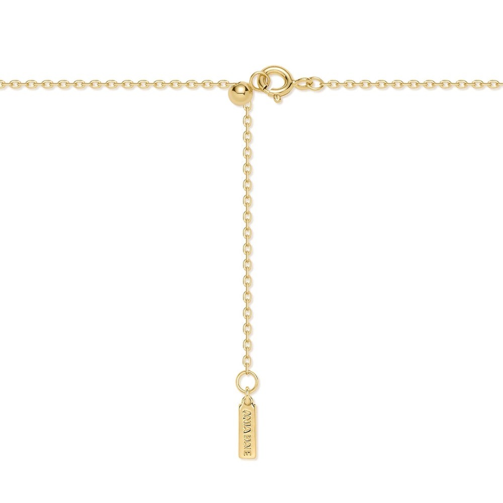 Ania Haie Diamond-Cut Sunny Disc Necklace