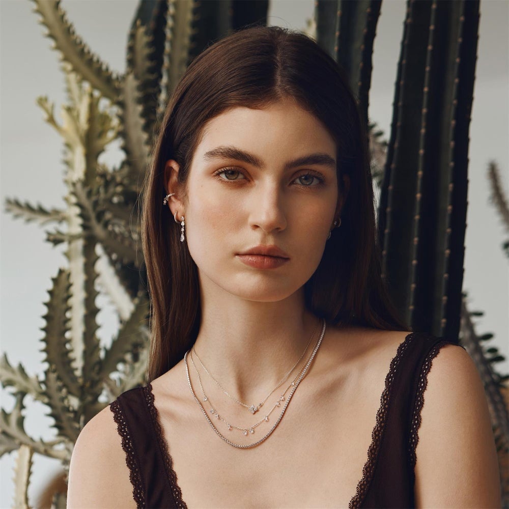 Ania Haie Droplet Station Necklace
