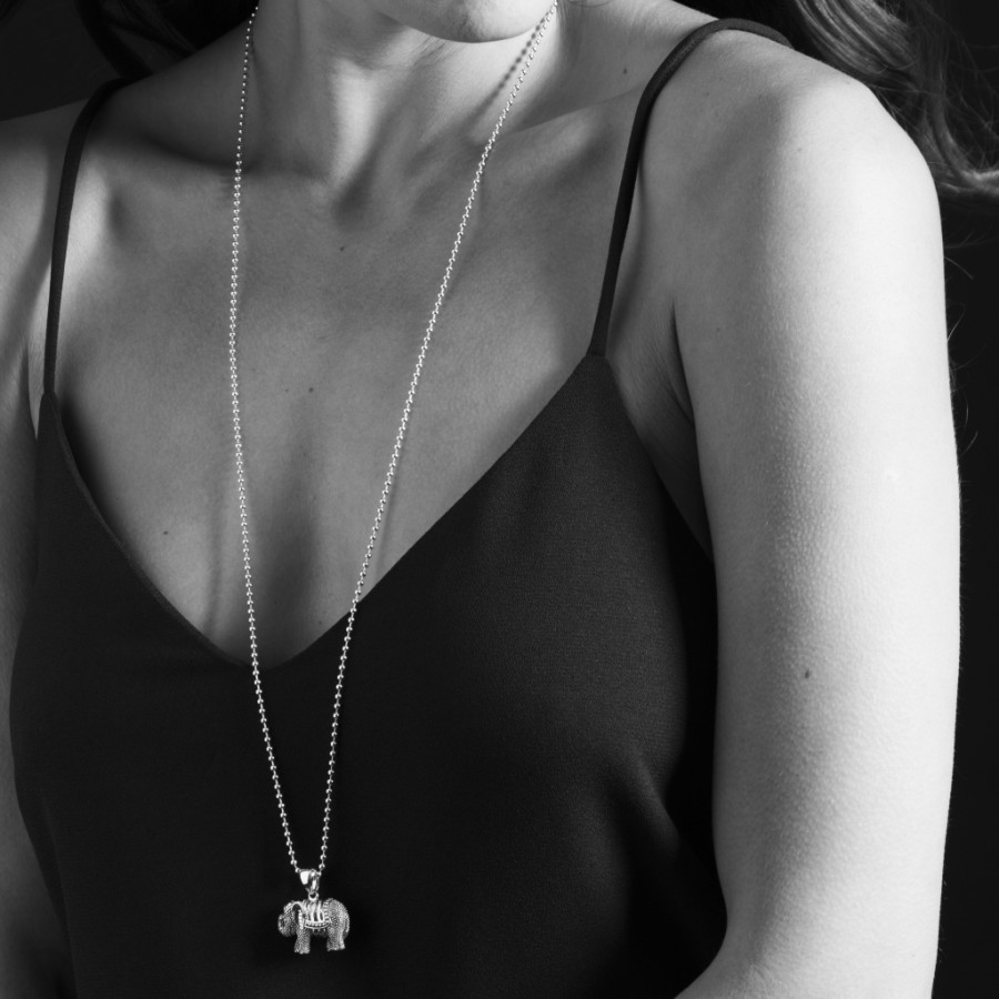 Lagos Rare Wonders Elephant Pendant Necklace