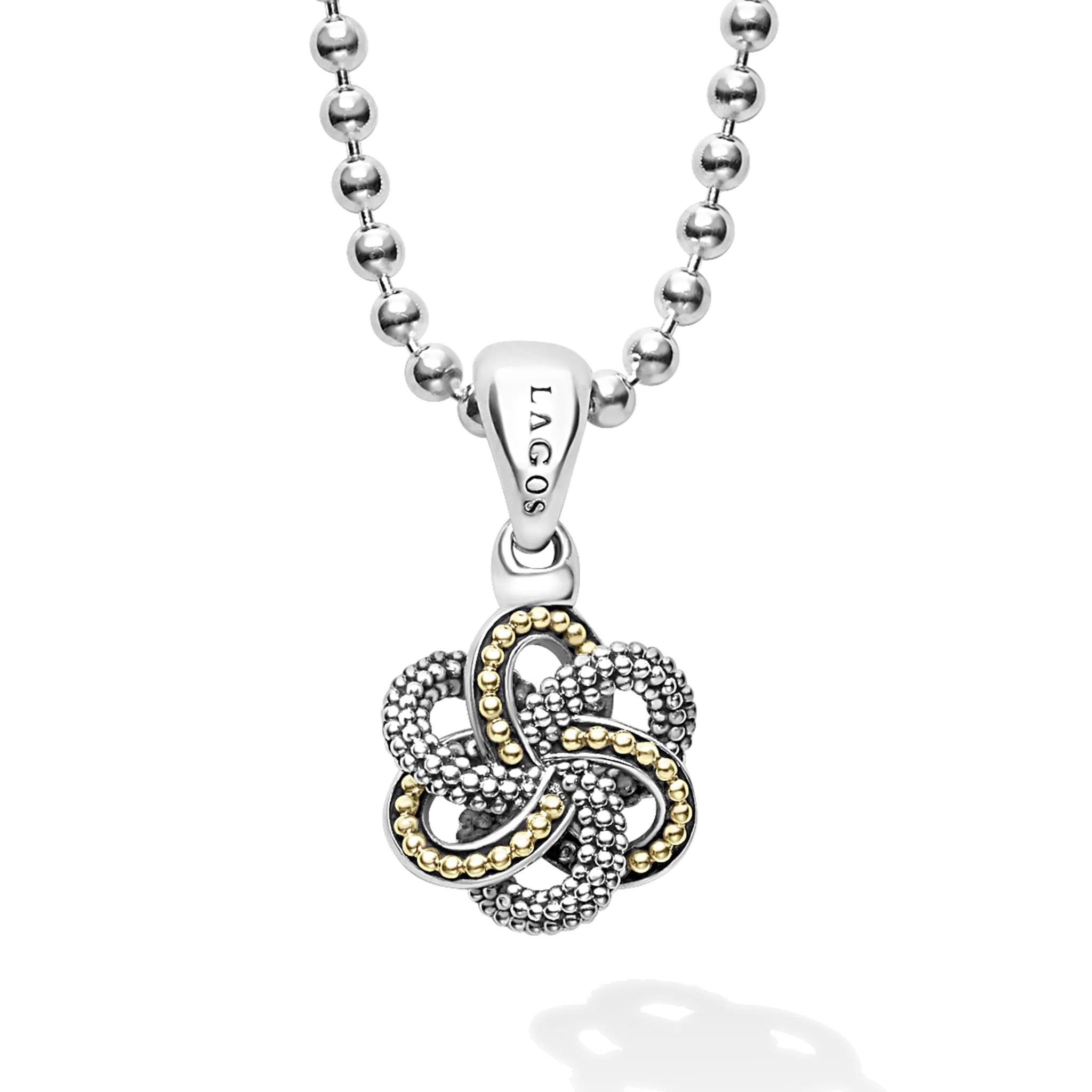 Lagos Love Knot Station Necklace