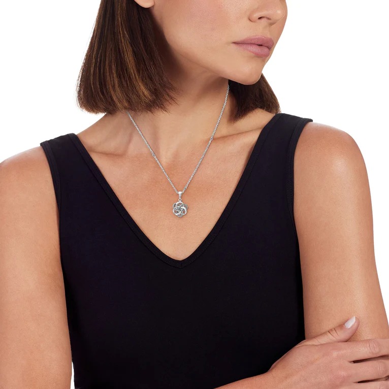 Lagos Love Knot Pendant Necklace