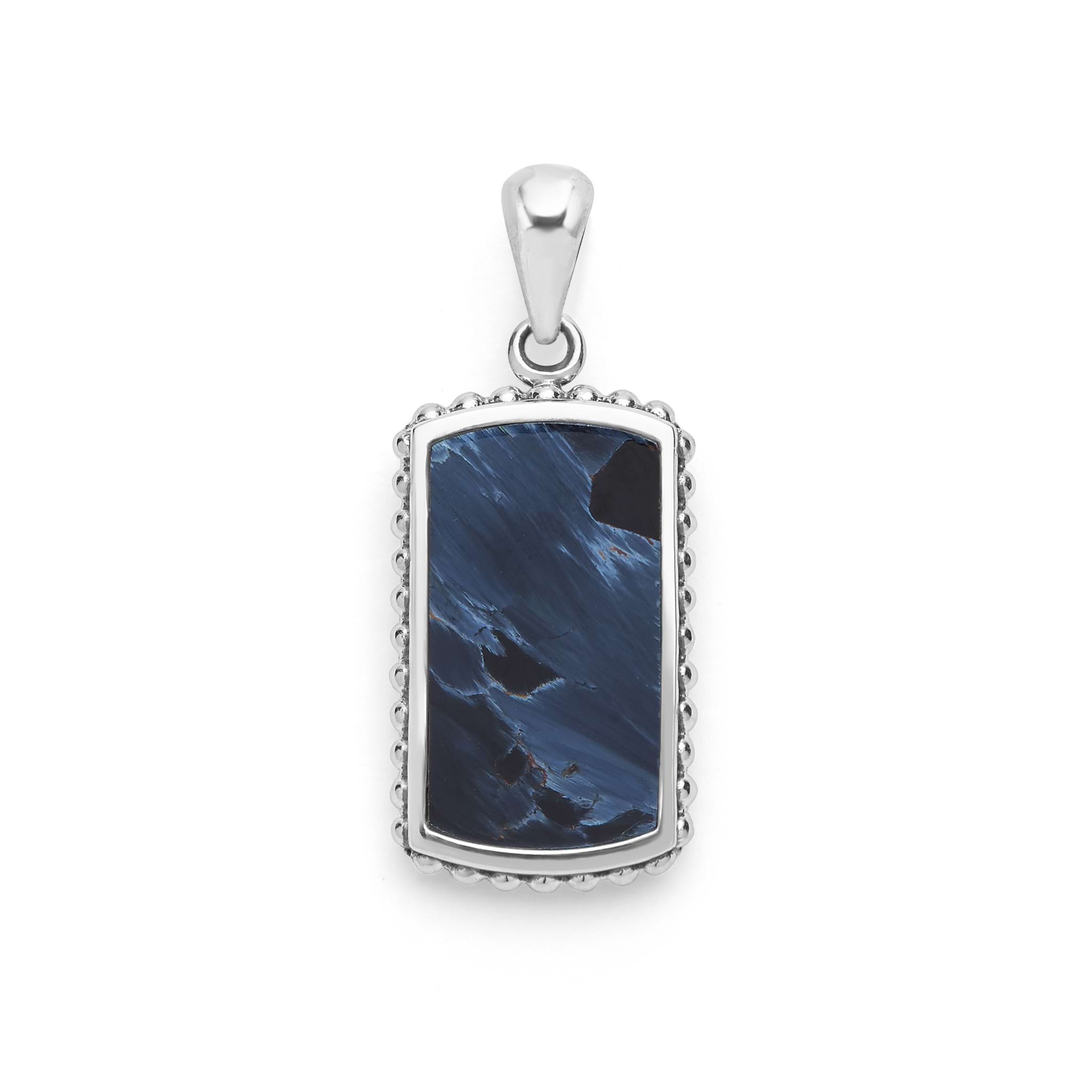 LAGOS Men's Anthem Pietersite Tag Amulet