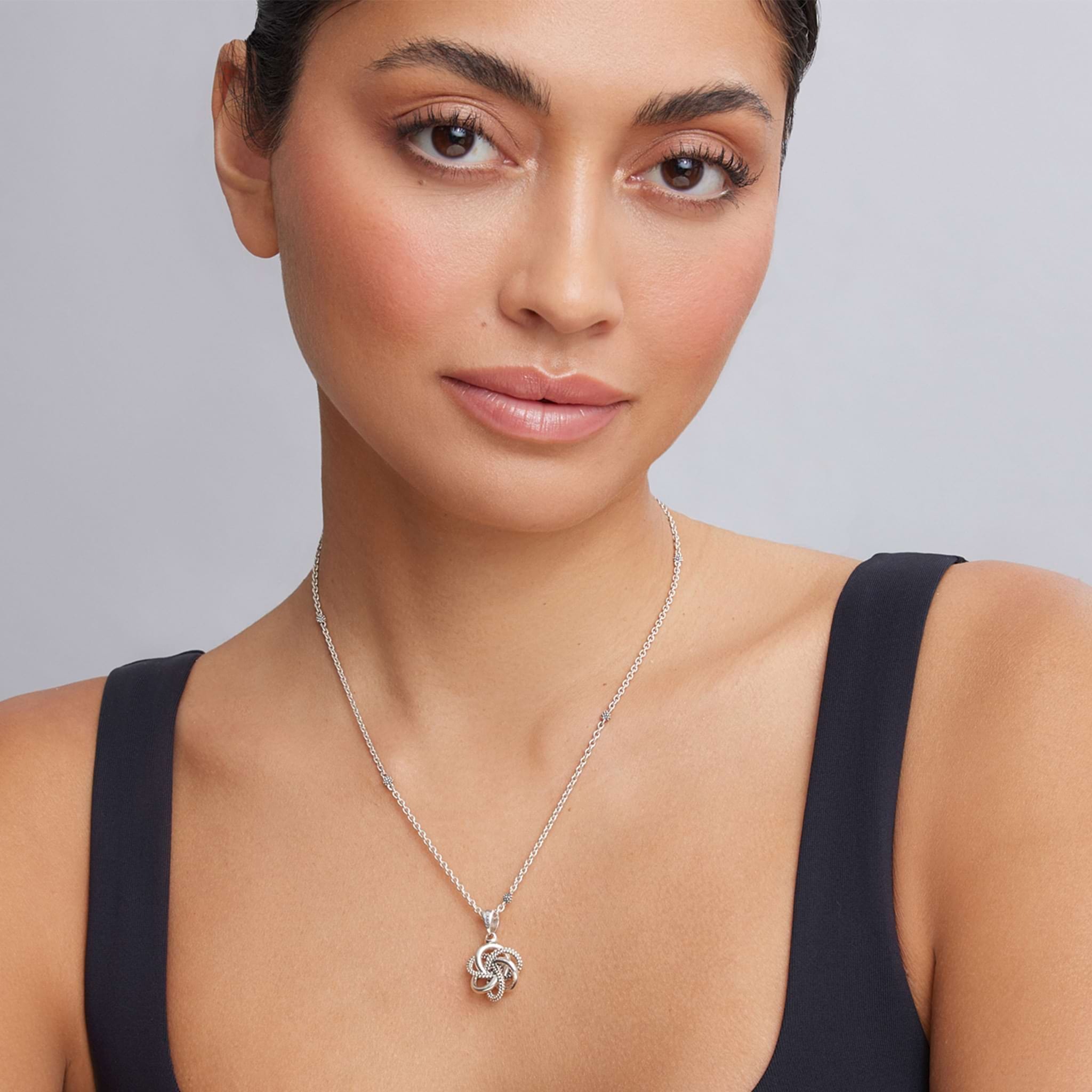 LAGOS Love Knot Pendant Necklace