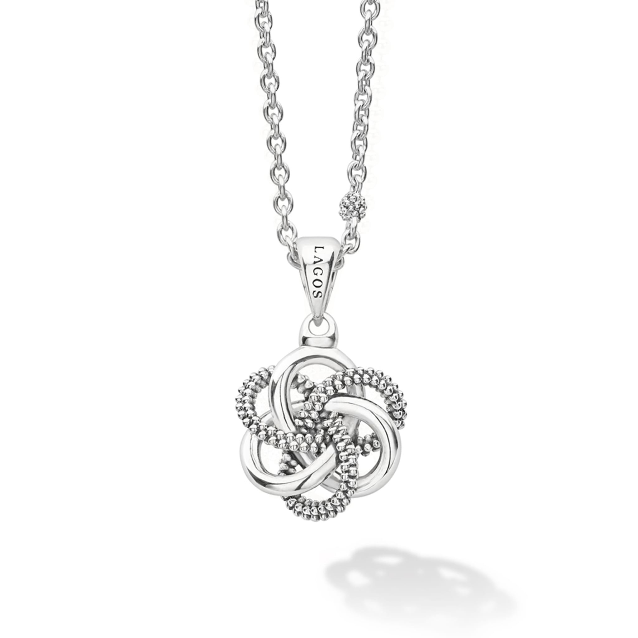 LAGOS Love Knot Pendant Necklace