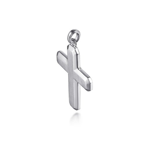 Gabriel & Co. Men Fashion Contemporary Cross Pendant