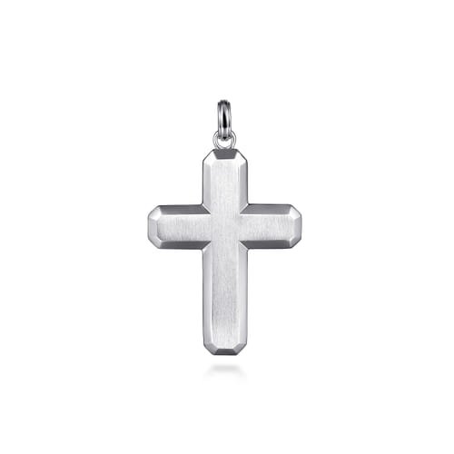 Gabriel & Co. Men Fashion Contemporary Cross Pendant