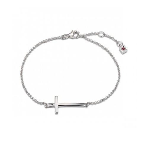 Elle Humanity Petite Cross Bracelet