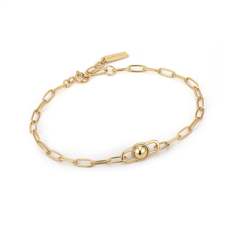 Ania Haie Orb Link Chunky Chain Bracelet