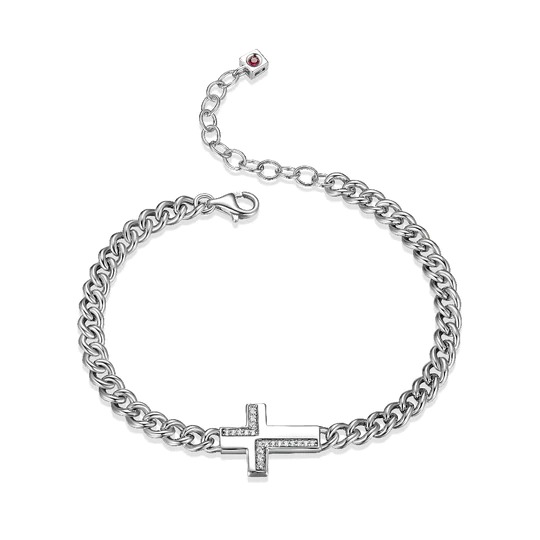 Elle Motif Cross Bracelet