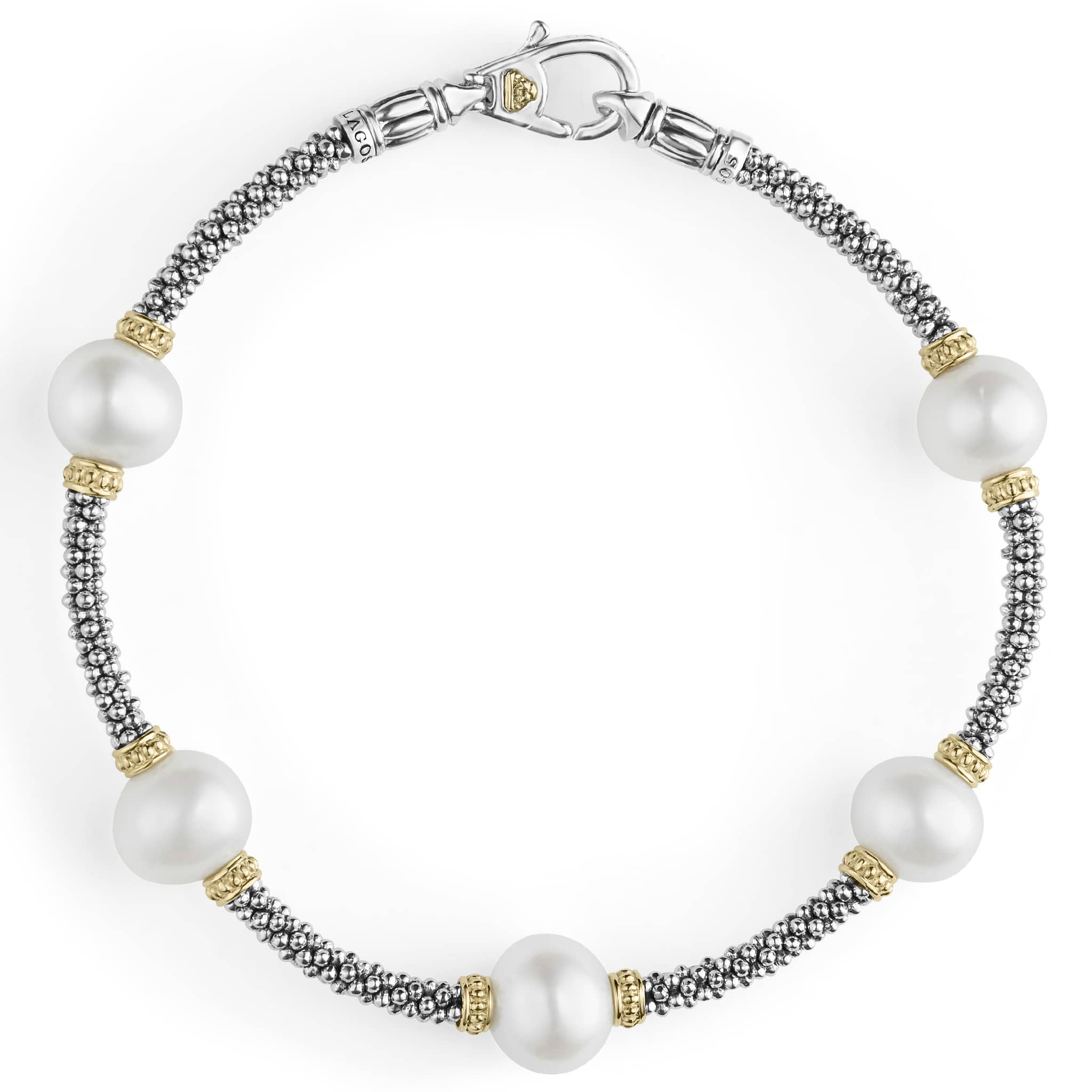 Lagos Luna Pearl Caviar Bracelet - Small