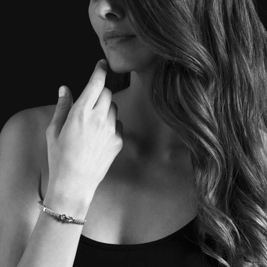 Lagos Derby Caviar Buckle Bracelet