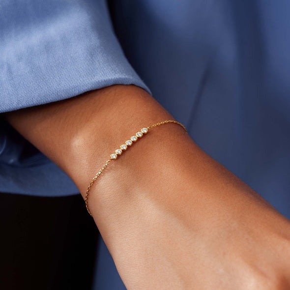 Ania Haie Bezel Set Bracelet