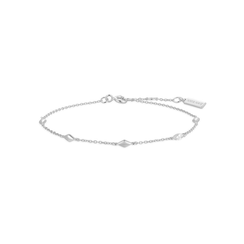 Ania Haie Melodic Poet Multi Rhombus Station Bracelet