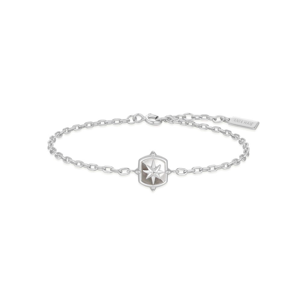 Ania Haie Trailblazer Mother of Pearl Star Bracelet