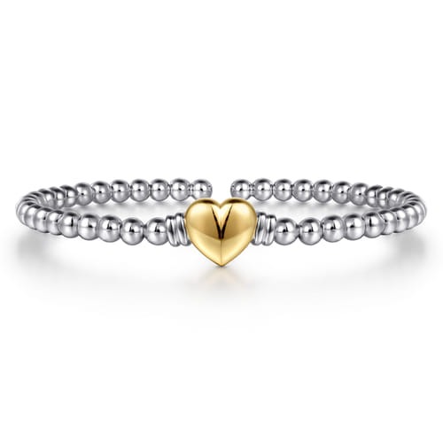 Gabriel & Co. Bujukan Heart Bangle Bracelet