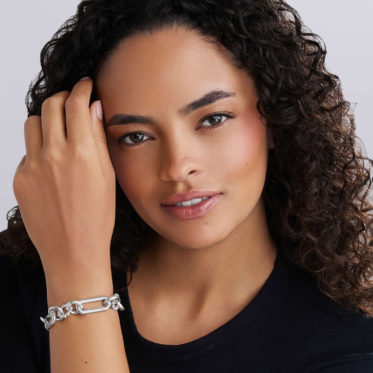 LAGOS Signature Caviar 15mm Link Bracelet