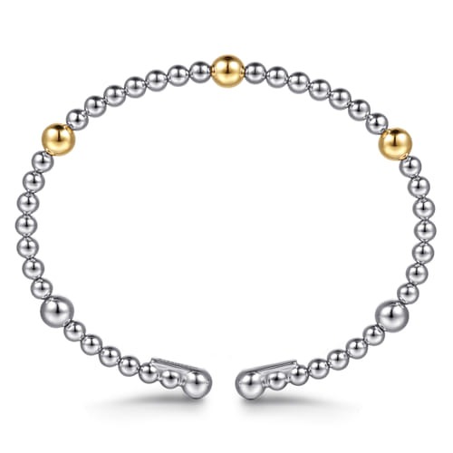 Gabriel & Co. Boutique Silver Bujukan Split Bangle Bracelet