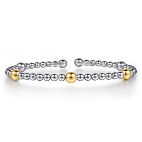 Gabriel & Co. Boutique Silver Bujukan Split Bangle Bracelet