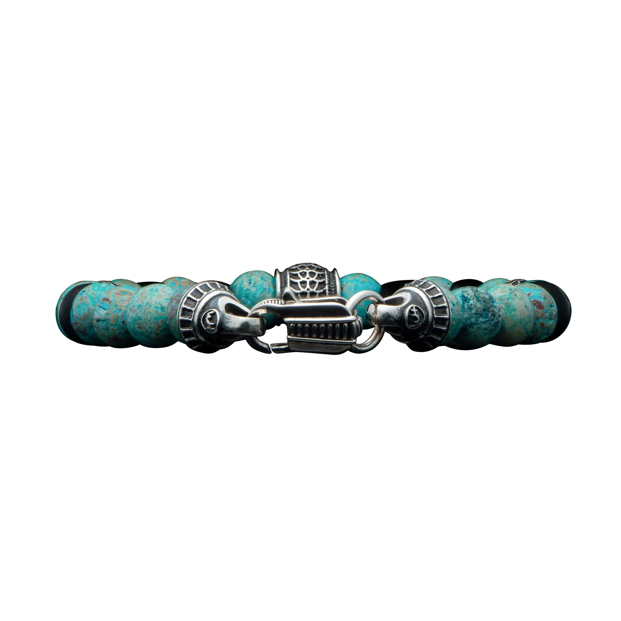 William Henry Newport Blue Agate Bracelet