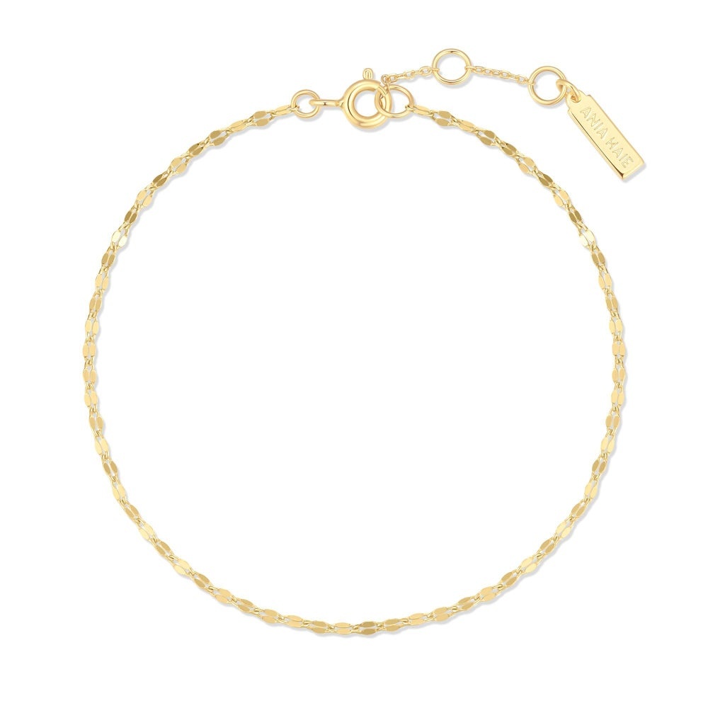 Ania Haie Textured Chain Bracelet