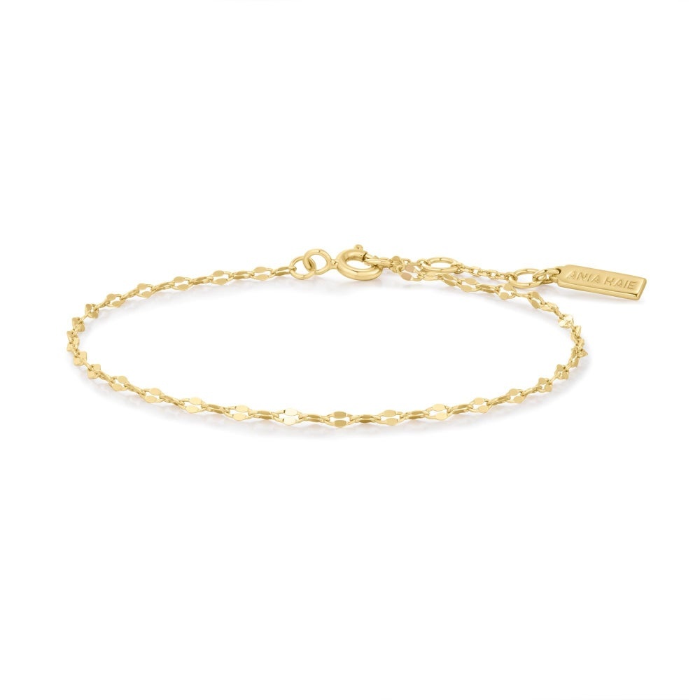 Ania Haie Textured Chain Bracelet