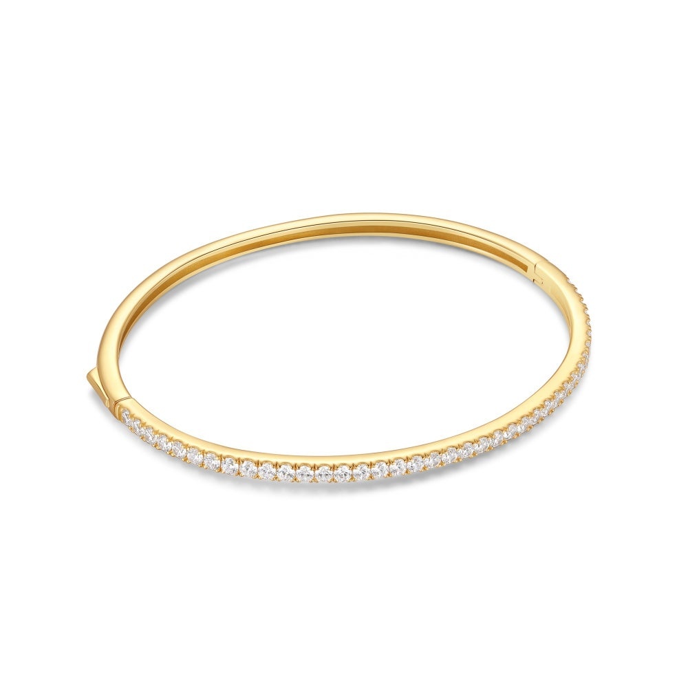 Ania Haie Pave Tennis Bangle Bracelet