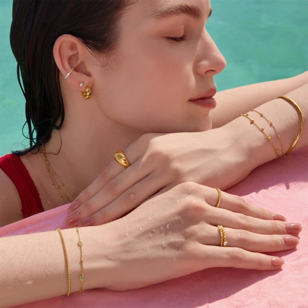 Ania Haie Wave Cuff Bracelet