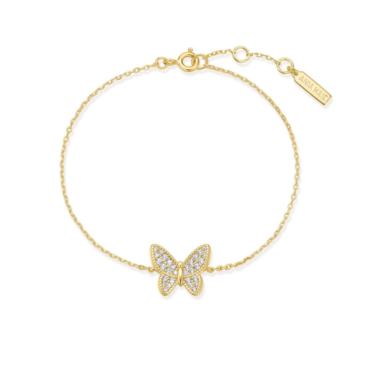 Ania Haie Butterfly Pave Bracelet