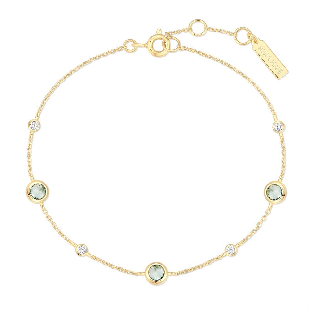 Ania Haie Mint Green Station Bracelet