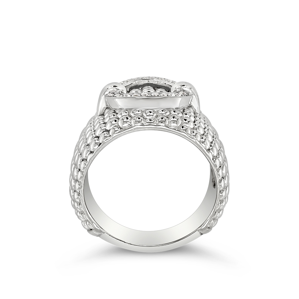LAGOS Enso Caviar Diamond Circle Ring