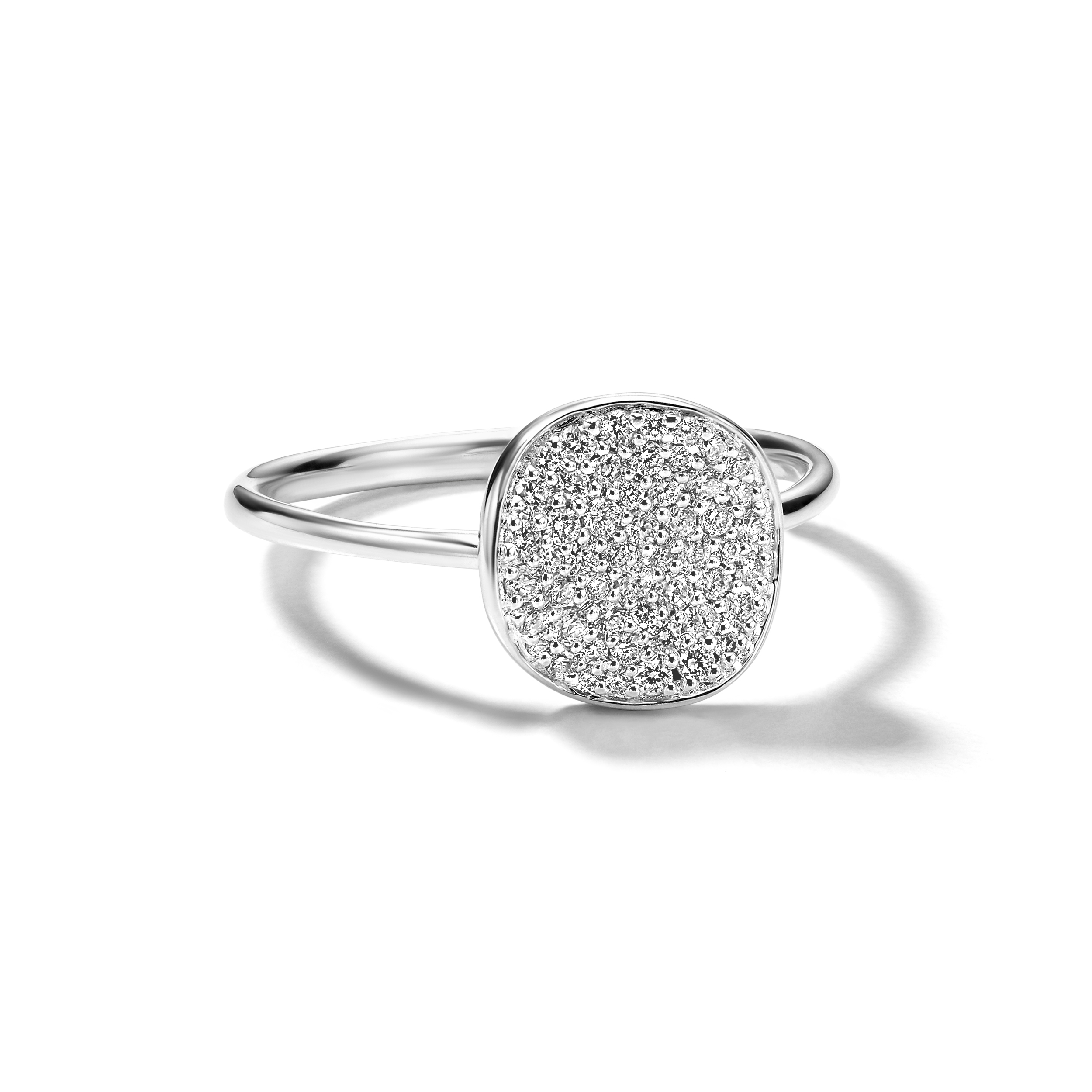 Ippolita Stardust Silver Small Flower Disc Ring