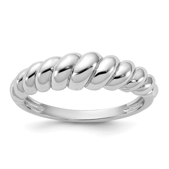 Rox By Martin Binder Sterling Scalloped Fashion Ring