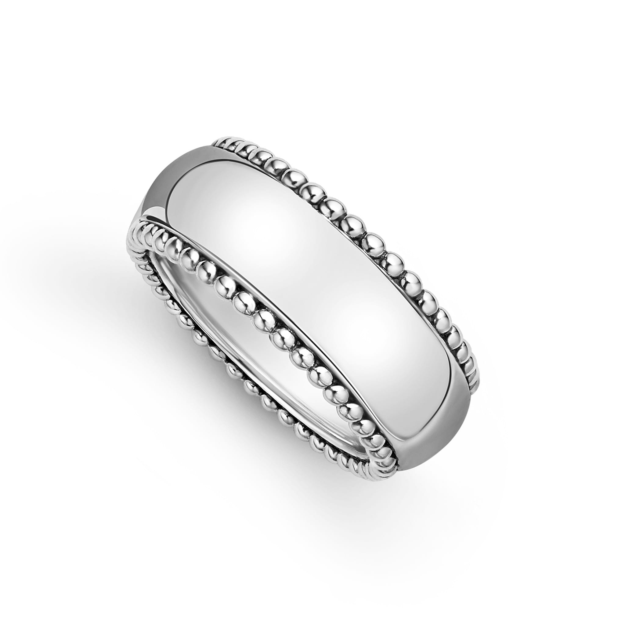 Lagos Men's Anthem Silver Band Ring