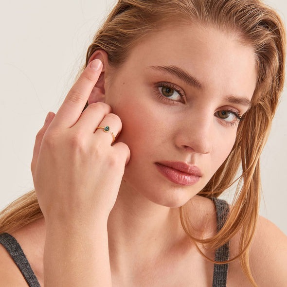 Ania Haie Tidal Abalone Wrap Adjustable Ring